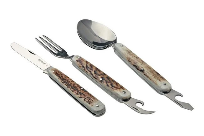 Mercury Trip Set 992-5DC Stag, Outdoor Cutlery - Image 3