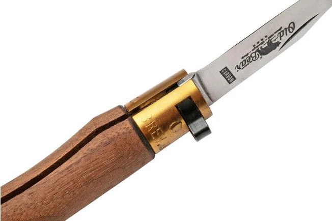 Old Bear Classical Walnut Carbon XS, 9306-15-LN Pocket Knife - Image 6