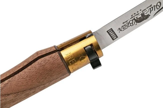 Old Bear Classical Walnut Carbon S, 9306-17-LN Pocket Knife - Image 6