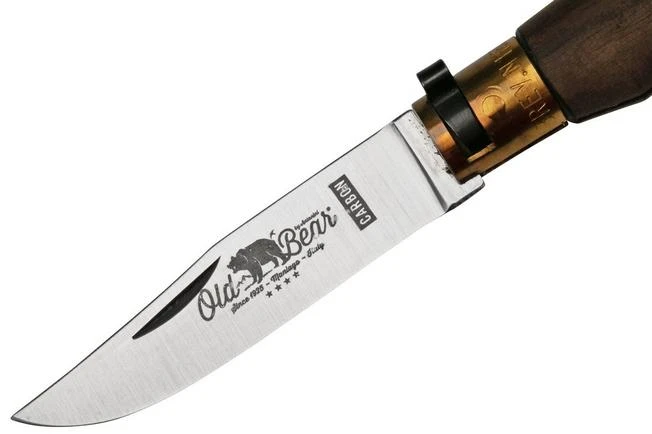 Old Bear Classical Walnut Carbon M, 9306-19-LN Pocket Knife - Image 3