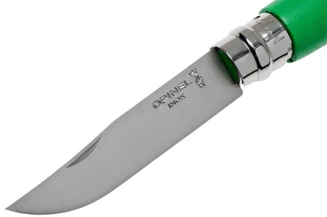 Opinel Trekking No. 07RV Pocket Knife, Green - Image 3