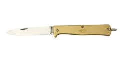 Otter Mercator 10-701 RG R Small Brass Stainless, Pocket Knife