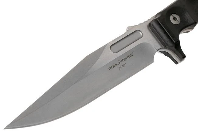 Pohl Force Tactical Eight Stonewashed 5004 Survival Knife, Dietmar Pohl Design - Image 3