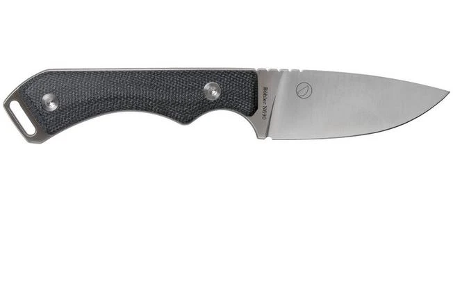 QSP Knife Workaholic QS124-B SK03 Black Micarta Fixed Knife - Image 2