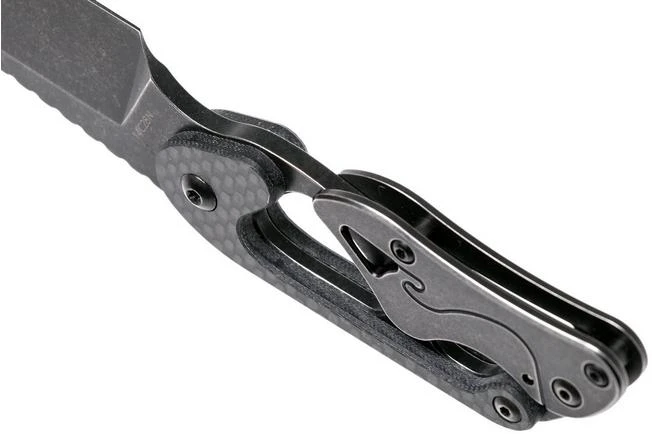 Real Steel Comerant 3724 Blackwashed Neck Knife - Image 4