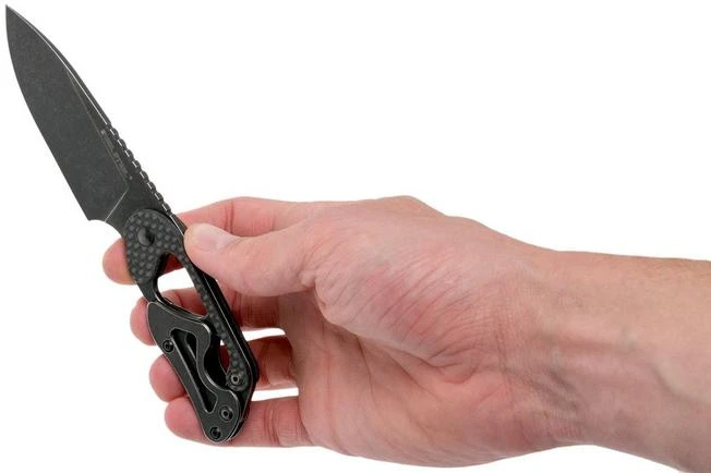 Real Steel Comerant 3724 Blackwashed Neck Knife - Image 6