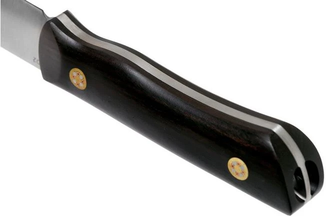 Real Steel Bushcraft III Convex Ebony Mosaic 3726E Knivesandtools Exclusive Bushcraft Knife - Image 4