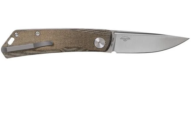 Real Steel Luna Premium II M390, Green Micarta 7006P Knivesandtools Exclusive Slipjoint Pocket Knife - Image 2