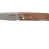 Real Steel Stella Natural Canvas Micarta 7056 Knivesandtools Exclusive Pocket Knife, Poltergeist Design