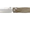 Real Steel Muninn 7751GM Green Micarta, Satin VG-10, Pocket Knife