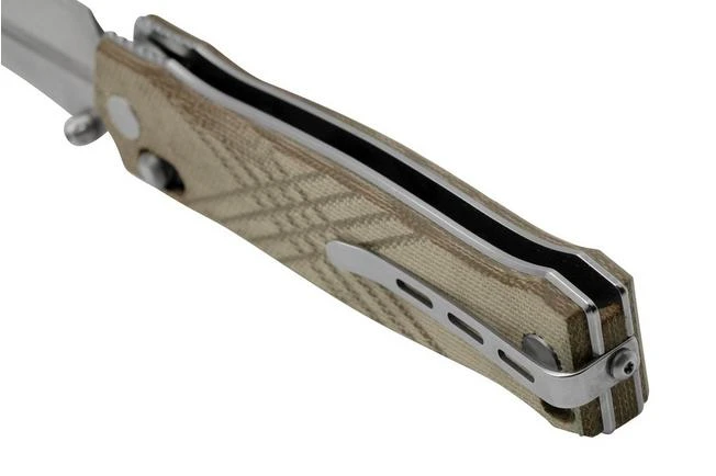 Real Steel Muninn 7751GM Green Micarta, Satin VG-10, Pocket Knife - Image 4