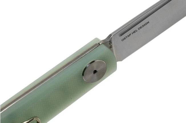 Real Steel G-Slip Compact Natural 7867 Pocket Knife, Ostap Hel Design - Image 6