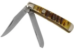 Rough Ryder Ram’s Horn Bone Trapper RR1509 Pocket Knife