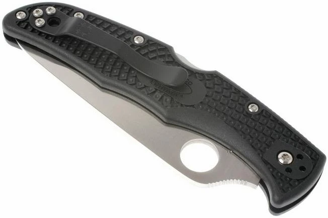 Spyderco Endura 4 C10PSBK Partly Serrated Pocket Knife - Image 3