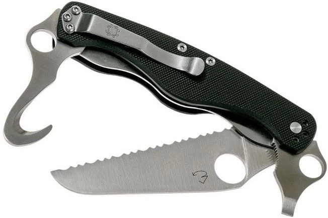 Spyderco Clipitool Rescue C209GS Rescue Knife - Image 4