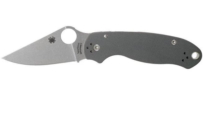 Spyderco Para 3 Maxamet Grey C223GPDGY Pocket Knife