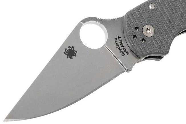 Spyderco Para 3 Maxamet Grey C223GPDGY Pocket Knife - Image 3