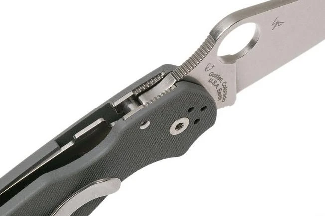 Spyderco Para 3 Maxamet Grey C223GPDGY Pocket Knife - Image 6