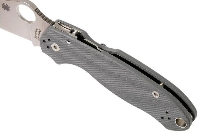 Spyderco Para 3 Maxamet Grey C223GPDGY Pocket Knife - Image 7
