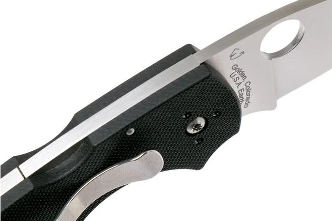 Spyderco Lil' Native Backlock C230MBGP Pocket Knife - Image 6