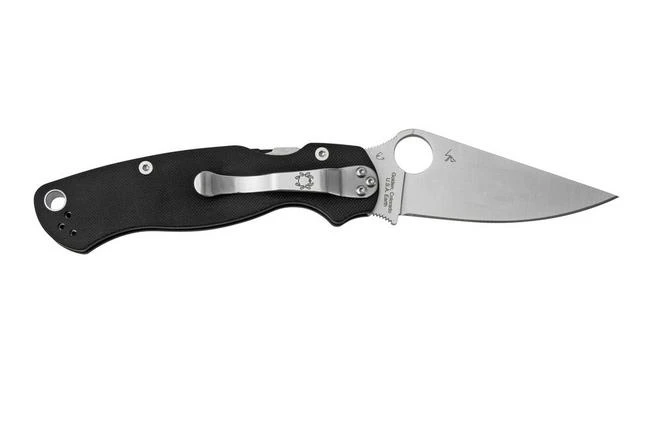 Spyderco Paramilitary 2 C81GP2 Pocket Knife - Image 4