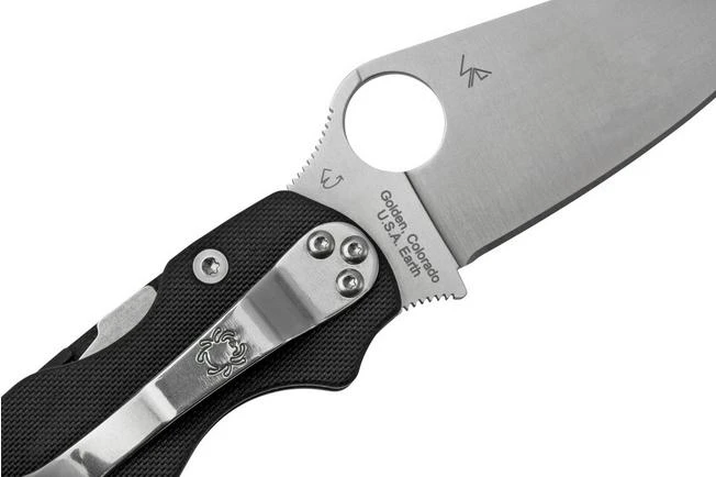 Spyderco Paramilitary 2 C81GP2 Pocket Knife - Image 10
