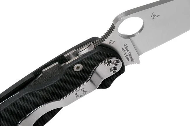 Spyderco Paramilitary 2 C81GP2 Pocket Knife - Image 13