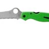 Spyderco Atlantic Salt Green LC200N C89FSGR Serrated Pocket Knife