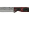 TOPS Knives B.O.B. Fieldcraft 154CM Red/Black G10 BROS-154-RB Bushcraft Knife
