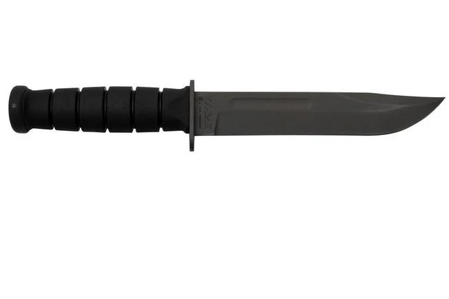 Spartan KA-BAR SB54 CPM MagnaCut, Black, Black Leather Sheath, Fixed Knife - Image 2