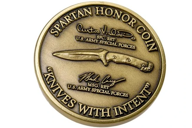 Spartan Blades Challenge Coin - Image 2
