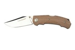 Viper Turn V5988CN Natural Canvas Micarta Pocket Knife, Fabrizio Silvestrelli Design