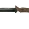 Viper Fearless VT4020CM Sleipner DLC, Brown Canvas Micarta, Fixed Knife, Rumici Design