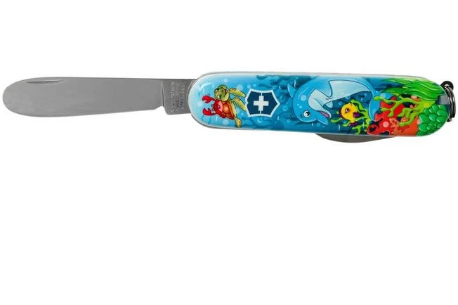 Victorinox My First Victorinox, Dolphin Edition 0.2373.E1 Children's Pocket Knife - Image 3