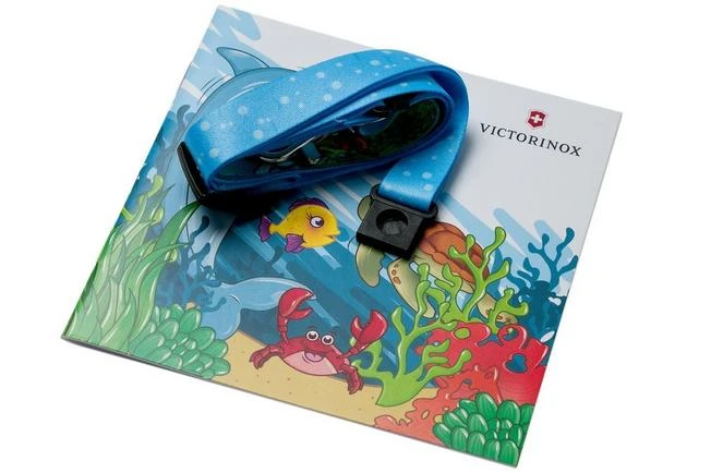 Victorinox My First Victorinox, Dolphin Edition 0.2373.E1 Children's Pocket Knife - Image 6