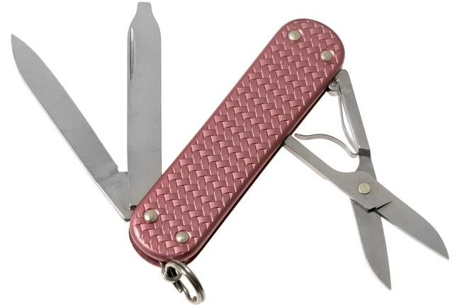 Victorinox Classic SD Precious Alox, Gentle Rose 0.6221.405G Swiss Pocket Knife - Image 2
