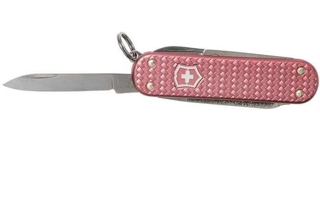 Victorinox Classic SD Precious Alox, Gentle Rose 0.6221.405G Swiss Pocket Knife - Image 3