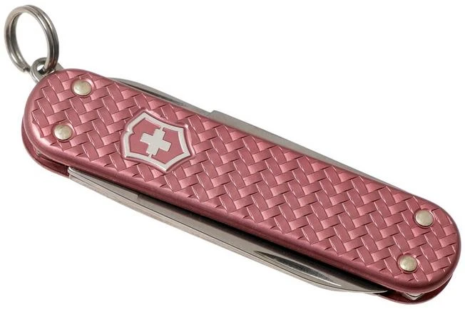 Victorinox Classic SD Precious Alox, Gentle Rose 0.6221.405G Swiss Pocket Knife - Image 4