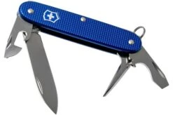 Victorinox Pioneer Alox Blue 0.8201.22R4.KTE1 Knivesandtools Edition, Swiss Pocket Knife
