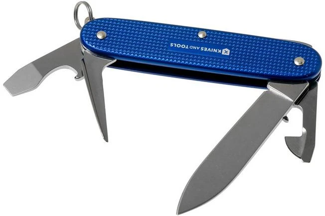 Victorinox Pioneer Alox Blue 0.8201.22R4.KTE1 Knivesandtools Edition, Swiss Pocket Knife - Image 2