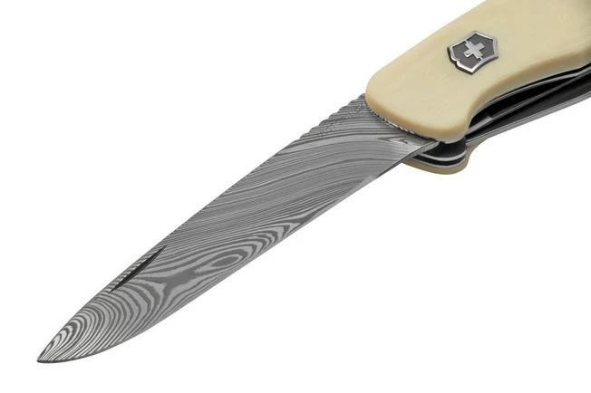 Victorinox Ranger 55, 0.9561.J23 Damasteel, Ivory Micarta, Pocket Knife, Limited Edition 2023 - Image 3