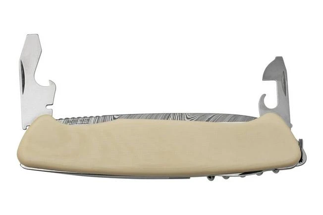 Victorinox Ranger 55, 0.9561.J23 Damasteel, Ivory Micarta, Pocket Knife, Limited Edition 2023 - Image 5