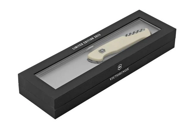 Victorinox Ranger 55, 0.9561.J23 Damasteel, Ivory Micarta, Pocket Knife, Limited Edition 2023 - Image 8