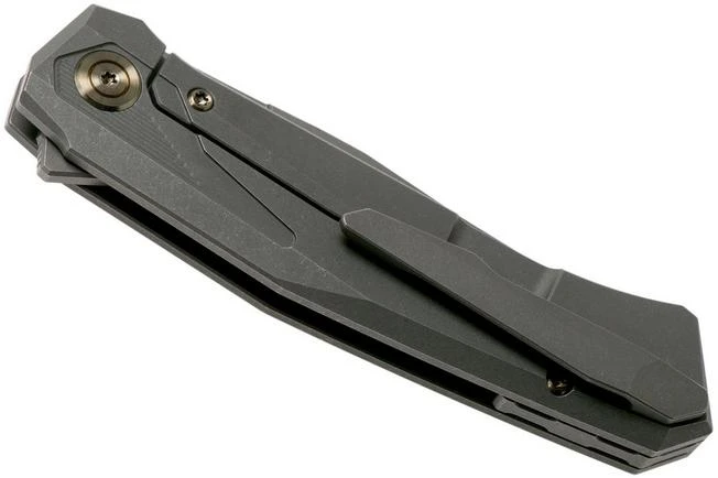 WE Knife Gava 2006A Grey Pocket Knife, Rafal Brzeski Design - Image 4