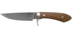 White River Knives Sendero Classic Hunting Knife Natural Burlap Micarta, Jerry Fisk Design