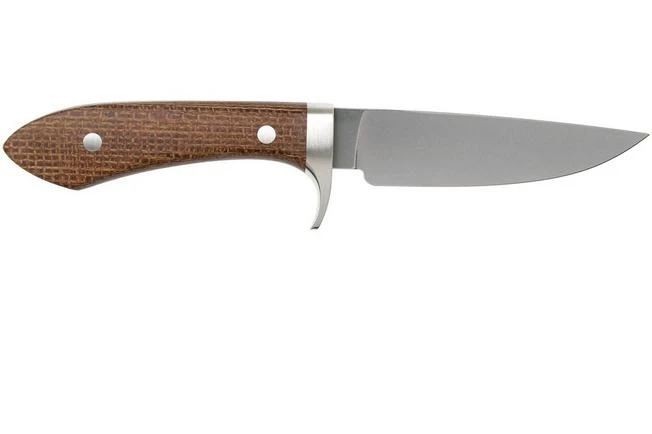 White River Knives Sendero Classic Hunting Knife Natural Burlap Micarta, Jerry Fisk Design - Image 2