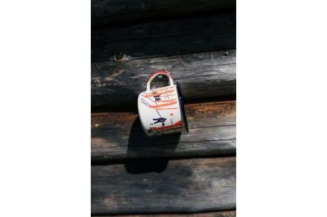 Knivesandtools Enamel Mug E-MG-L-01, Large 10 Cm, Enamel Mug - Image 4